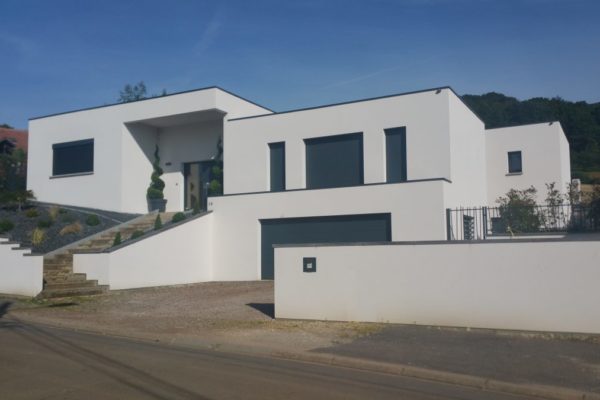 Maison toiture terrasse TT80 - Maisons Géode