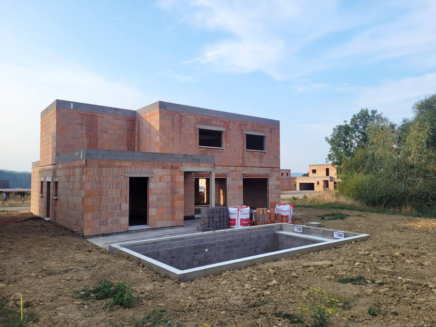 construction maison avec piscine berg sur moselle